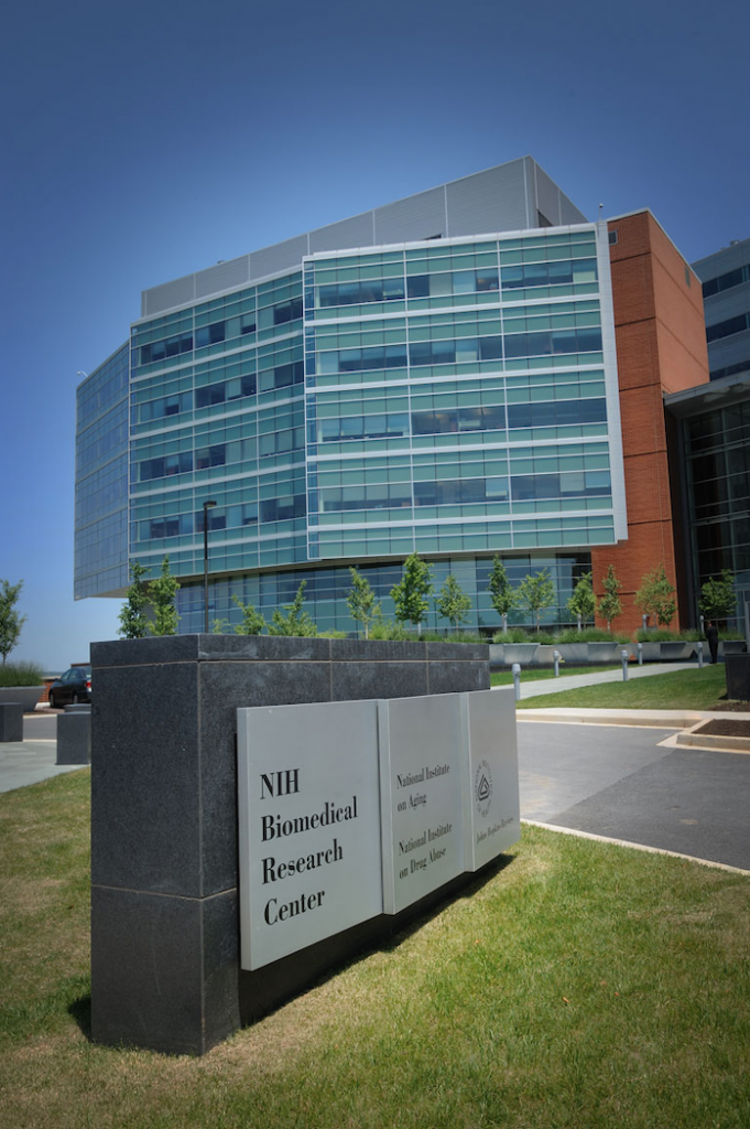 图2 总部位于马里兰州巴尔的摩市的美国国家老龄化研究所